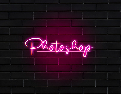 Neon Effect in Photoshop