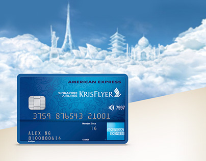 American Express Krisflyer Card Relaunch Website