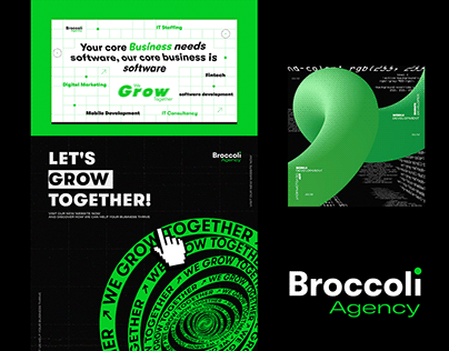 Visual Identity for Broccoli Agency
