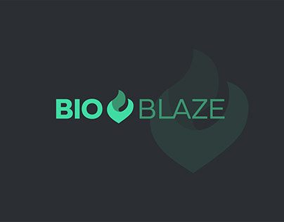 BioBlaze Logo And pamphlet