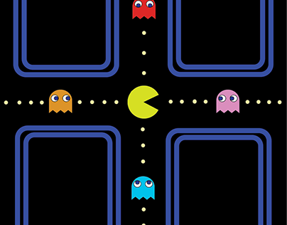 Pac-man poster