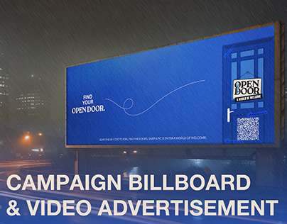 Campaign billboard & video advertisement