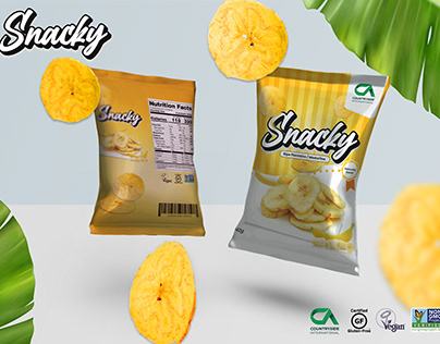 Snacky Chip - Product Wrapping and Designing