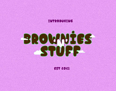 Brownies N Stuff Logo and Packaging
