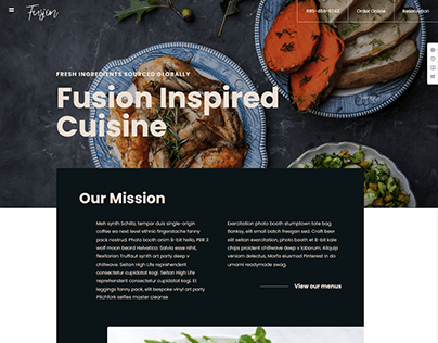 Food /Restaurant Website