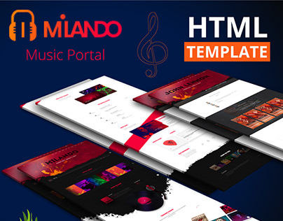 Milando - Music Portal With Track Playback Online Store