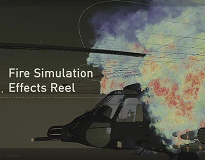 Fire Simulation Effects Reel