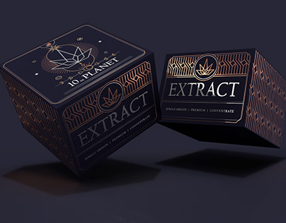 Project thumbnail - Luxury Cannabis packaging