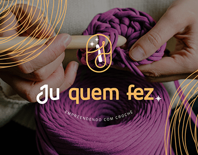 Ju Quem Fez | Crochet Classes Brand Design
