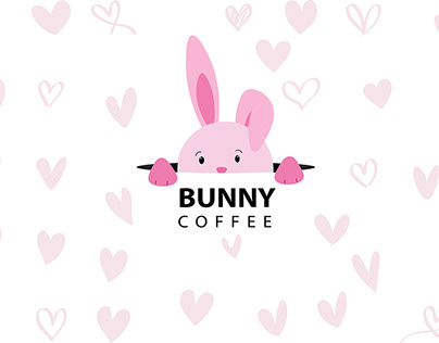 Bunny Coffe logo Design & Branding