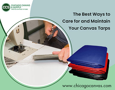 Best Ways to Care for and Maintain Your Canvas Tarps