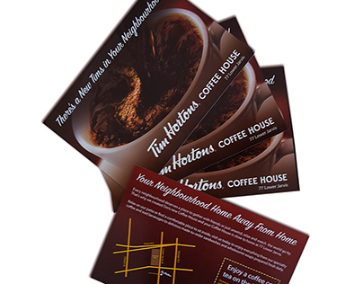 Tim Hortons Coffee House Flyer