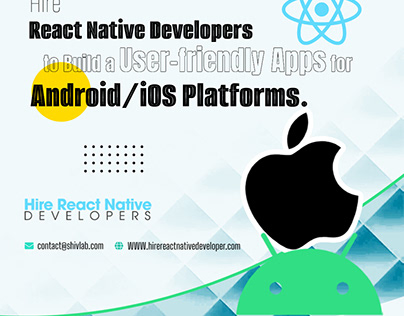 React native app development with adroid ios