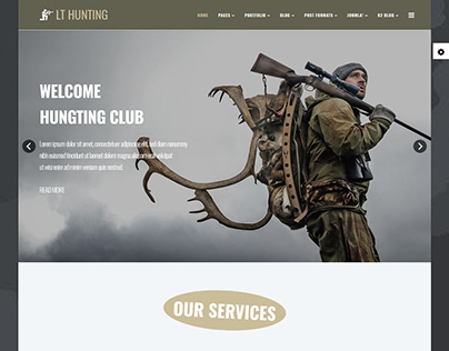 LT Hunting - Premium Private Hunting Joomla Template