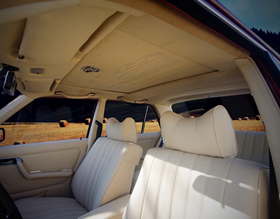 Mercedes-Benz W123 Leather interior