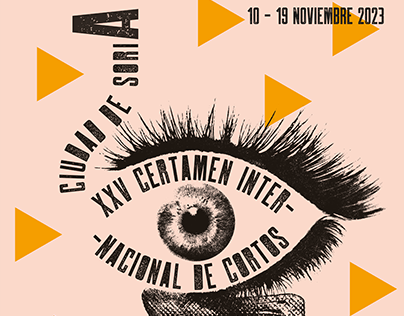 Festival Poster for "XXV Certamen de Cortos de Soria"