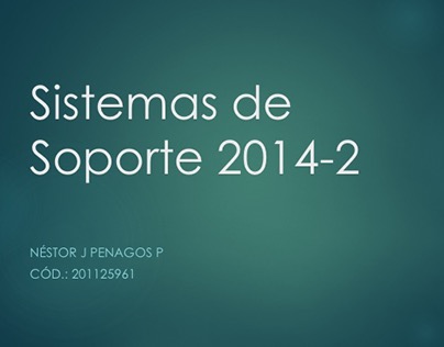Sistemas de Soporte/2014-2