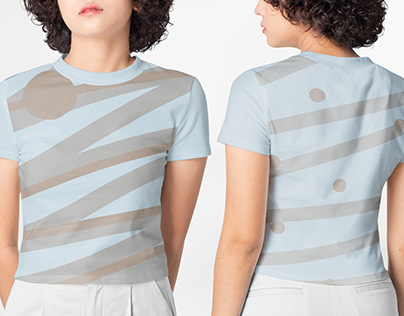 Diseño camiseta estampado sencillo