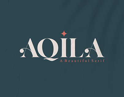 AQILA - A Beautiful Serif