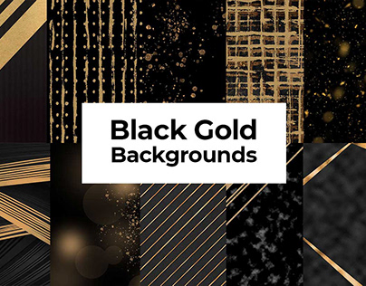 10 Free Black Gold Backgrounds