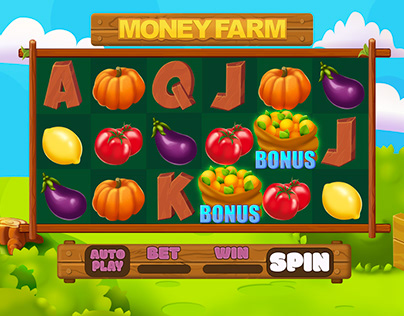 Money Farm/Slot game art