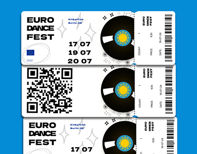 Euro Dance fest ticket study