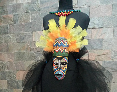 African Mask Fashion