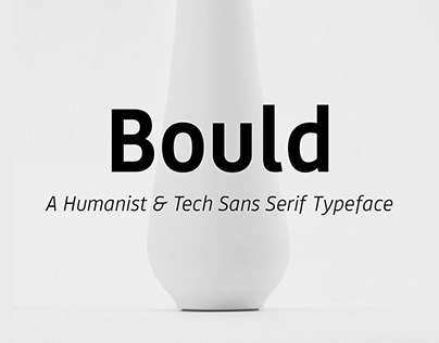 Bould typeface