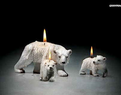 Greenpeace Global Warming "Polar bears". FIAP Award