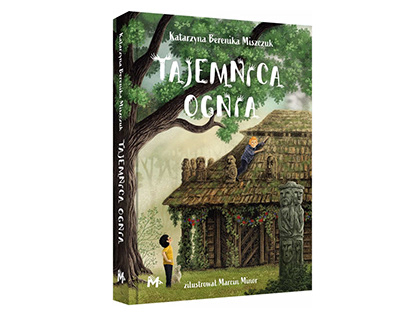 Book illustrations for Tajemnica Ognia (2023)