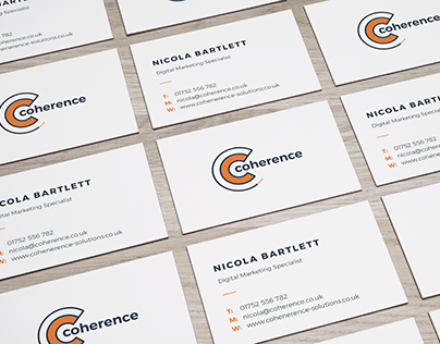 Coherence Logo and Marketing Materials Design