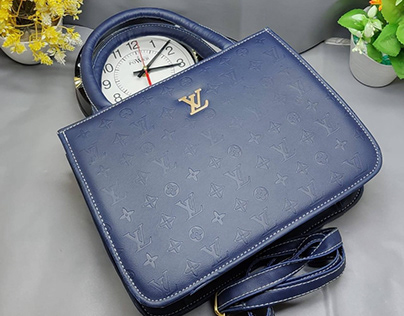 Louis Vuitton Navy Blue Women Shoulder Bag