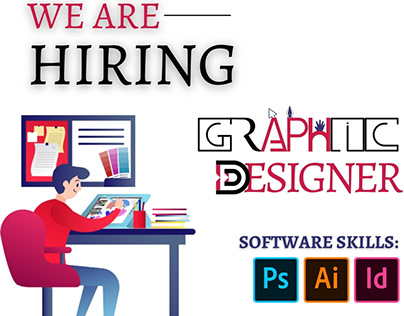 We are hiring graphic designer