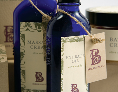 Burke Spa Identity and Packaging