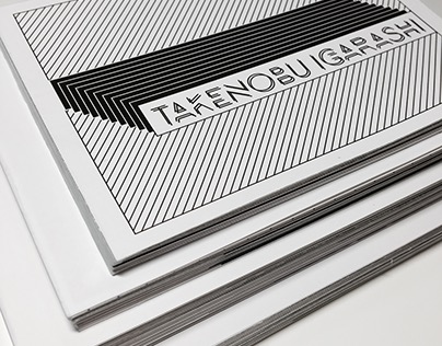 Takenobu Igarashi - an experimental coffee table book