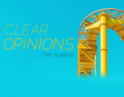 Free Clear Opinions Sans Serif Font Family