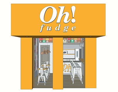 Oh! Fudge Store & Kiosk Design