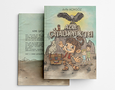AZRE ÇATALHÖYÜK'TE Kitap Kapağı ve Karakter Tasarımları