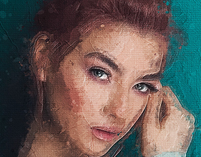 Art Oil Painting Photoshop Action