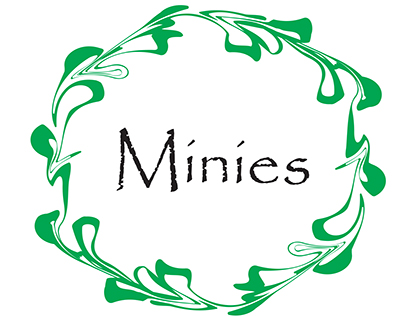 Minies Logo in 3 Versions