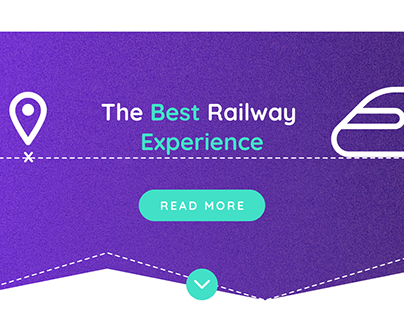 Railway Website - Front Page