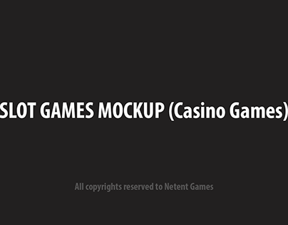 Netent Casino Landscape/Touch Mockup Localization-HTML5