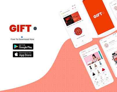 GIFT - Mobile App, Interaction, Gift giving, Wishlist