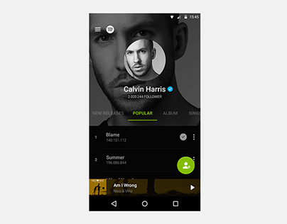 Spotify - Profile