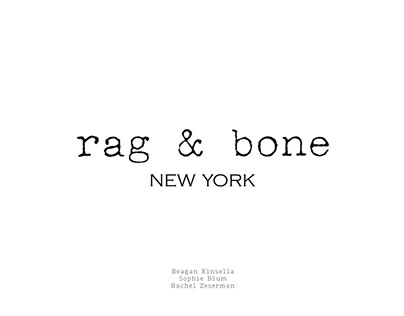 Rag & Bone 6 Month Buying Plan