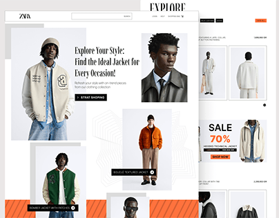 Redesign Website Zara