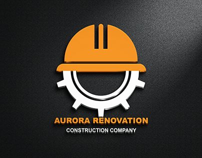 Construction helmet logo & branding