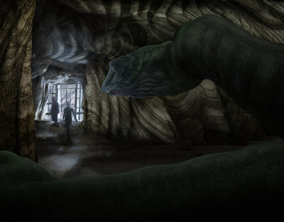 RAISED BY WOLVES S2 Serpent Cave Interior Keyframes