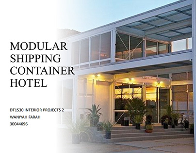 Modular Shipping Container Hotel