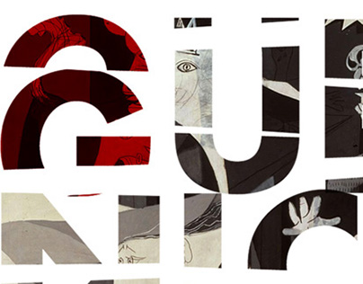 Guernica poster e capa de programa da OBA